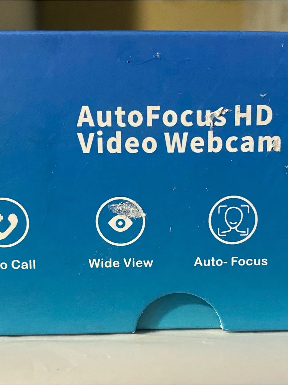 AutoFocus HD Video Webcam - Blue